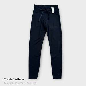 TravisMathew Beyond the Coast Ponte Pant - Black XS